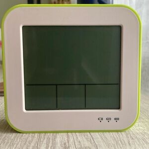 Soft Green Alarm Clock